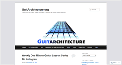 Desktop Screenshot of guitarchitecture.org