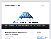 Tablet Screenshot of guitarchitecture.org